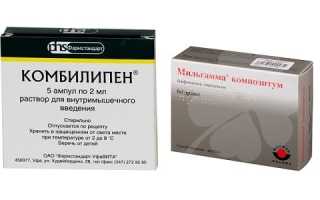Комбилипен: инструкция, применение, отзывы