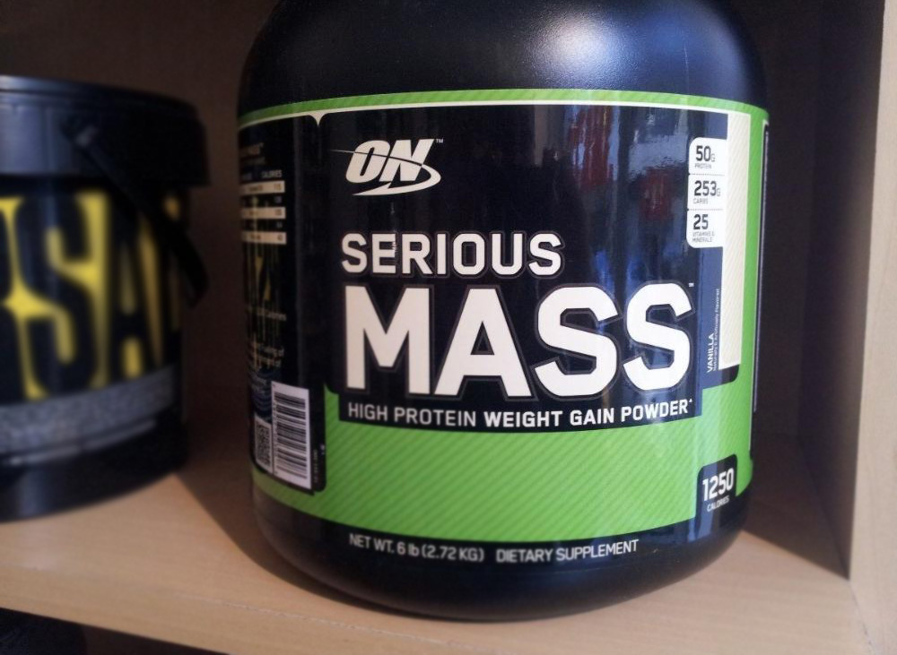 SERIOUS MASS optimum nutrition, рейтинг лучших гейнеров