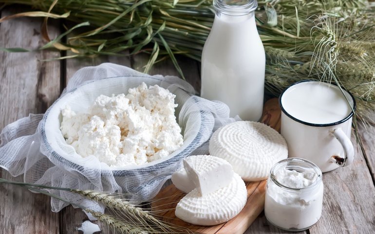 Молочные продукты